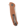 Нож Petrified Fish Warrior, Satin, K110, Micarta Brown Handle, PF949XKM-K110