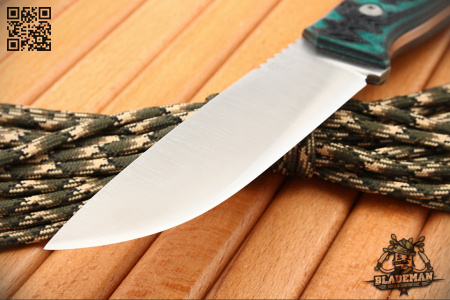 Нож OWL Barn F, PGK, Микарта Black-Green, KYDEX - купить в интернет-магазине Blademan