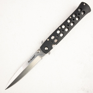 Нож Cold Steel Ti-Lite 4, AUS-8A, Zy-Ex Black, CS26SP - складной туристические ножи из стали Нож Cold Steel Ti-Lite 4, AUS-8A, Zy-Ex Black, CS26SP - складной туристические ножи из стали