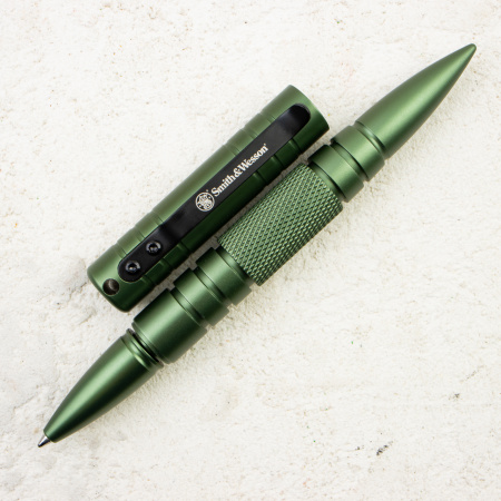 Smith & Wesson Tactical Pen, Military & Police, Olive, SWPENMPOD