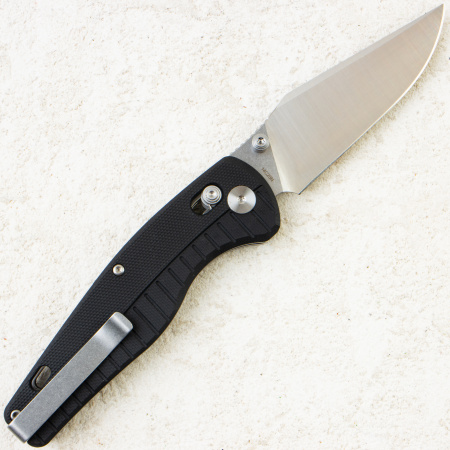 Нож QSP Dolphin, Stonewash-Satin, 14C28N, G10 Black Handle, QS165-C1 Нож QSP Dolphin, Stonewash-Satin, 14C28N, G10 Black Handle, QS165-C1