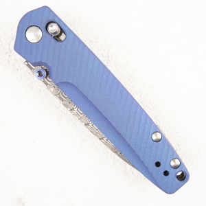 Нож Benchmade Valet Gold Class Limited, Damasteel, Titanium - складной туристические ножи из стали Нож Benchmade Valet Gold Class Limited, Damasteel, Titanium - складной туристические ножи из стали