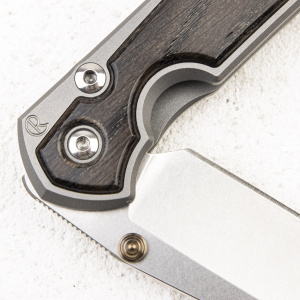 Нож Chris Reeve Small Sebenza 31, S45VN, Titanium/Bog Oak - складной туристические ножи из стали Нож Chris Reeve Small Sebenza 31, S45VN, Titanium/Bog Oak - складной туристические ножи из стали