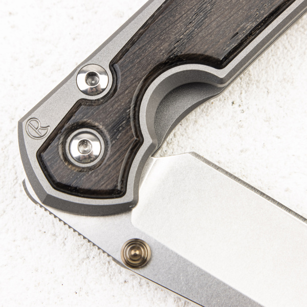 Нож Chris Reeve Small Sebenza 31, S45VN, Titanium/Bog Oak - складной туристические ножи из стали