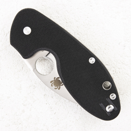 Нож Spyderco Insistent, 8Cr13MoV, G10 Black, C246GP Нож Spyderco Insistent, 8Cr13MoV, G10 Black, C246GP