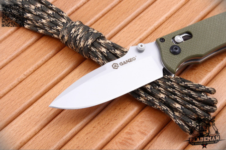 Нож Ganzo G704, зеленый - купить в интернет-магазине Blademan