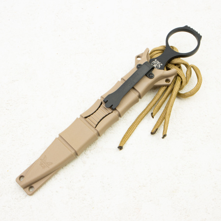 Нож Benchmade SOCP Dagger, 440C Black, Tan Sheath, 176BKSN