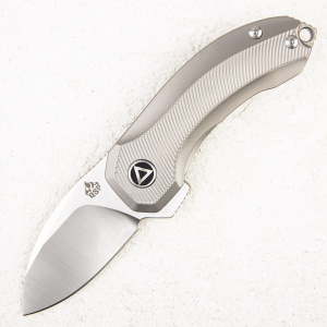 Нож QSP Hamster, S35VN, Titanium Gray - складной туристические ножи из стали Нож QSP Hamster, S35VN, Titanium Gray - складной туристические ножи из стали