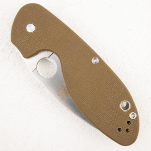 Нож Spyderco Efficient, G-10 Brown - складной туристические ножи из стали Нож Spyderco Efficient, G-10 Brown - складной туристические ножи из стали