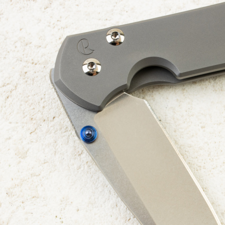 Нож Chris Reeve Small Sebenza 31, Glass Blasted CPM MagnaCut, Titanium Handle, S31-1644 Нож Chris Reeve Small Sebenza 31, Glass Blasted CPM MagnaCut, Titanium Handle, S31-1644