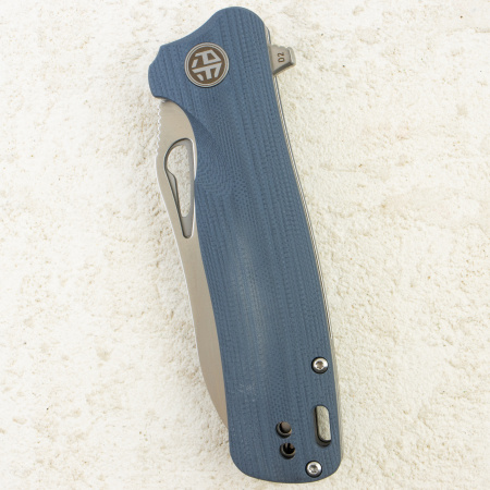 Нож Petrified Fish Bunta, D2 Satin, G10 Blue Handle, PF868B Нож Petrified Fish Bunta, D2 Satin, G10 Blue Handle, PF868B
