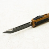 Нож Microtech Daytona, Black Standart, M390, Aluminum Tan, 127-1 TAS Нож Microtech Daytona, Black Standart, M390, Aluminum Tan, 127-1 TAS