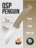 Нож QSP Penguin, 154CM, Titanium Bronze Frag Нож QSP Penguin, 154CM, Titanium Bronze Frag