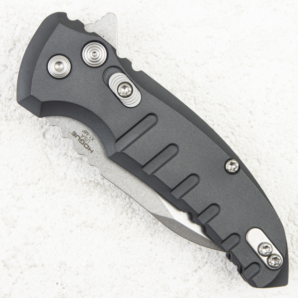 Нож Hogue X1 MicroFlip, CPM 154, Aluminum Gray