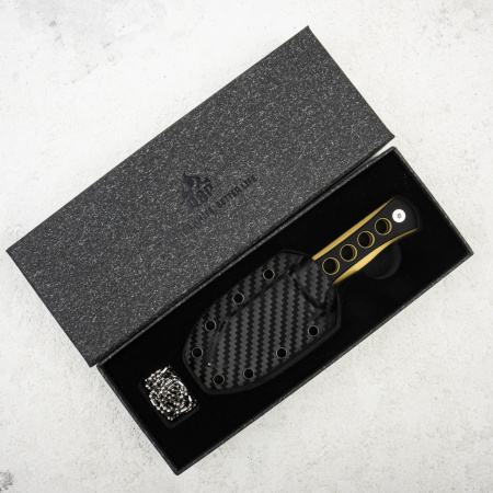 Нож QSP Canary, 14C28N, G10 Black/Yellow - купить в интернет-магазине Blademan