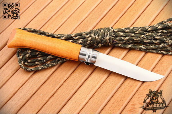 Нож Opinel №9, Углеродистая сталь, Бук, Блистер - складной туристические ножи из стали