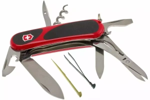 Нож перочинный Victorinox Evolution Grip 14 Red/Black Нож перочинный Victorinox Evolution Grip 14 Red/Black