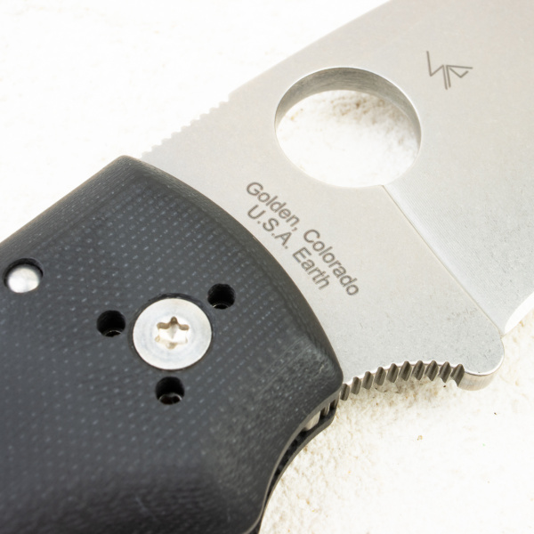 Нож Spyderco Shaman, CPM S30V, G10 Black, C229GP