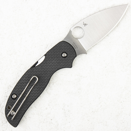 Нож Spyderco Sage 5, CPM S30V, Carbon Fiber/G10 Black, C123CFPCL Нож Spyderco Sage 5, CPM S30V, Carbon Fiber/G10 Black, C123CFPCL