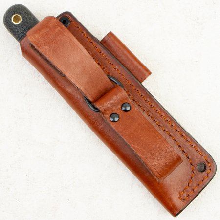 Нож Южный Крест Кефарт mini, VG10, Конвекс, Микарта Черная, Насечка