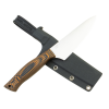 Нож OWL S120 F, N690 Cryo, G10 Black/Orange Handle, Kydex