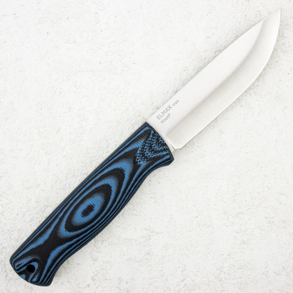 Нож OWL Hoot F, Elmax Cryo, G10 Black/Blue, Kydex Classic - купить в интернет-магазине Blademan