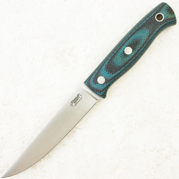 Нож Южный Крест Рыбацкий М, VG-10, Micarta Black/Blue Handle, 214