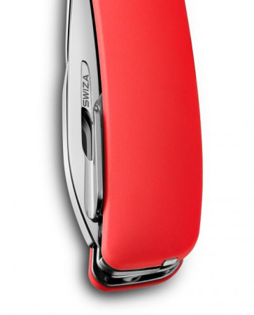 SWIZA D02 Red — в сложенном виде