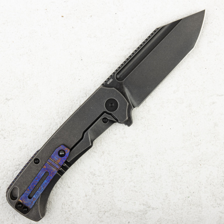 Нож QSP Rhino, M390 Black, Titanium Black Нож QSP Rhino, M390 Black, Titanium Black - купить в интернет-магазине Blademan