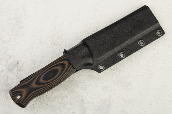 Нож OWL Hoot F, M390 Cryo, G10 Black/orange, Kydex - купить в интернет-магазине Blademan