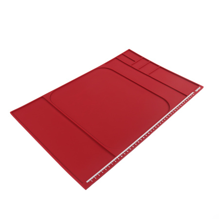 Коврик TSPROF для сборки, разборки, заточки ножей (красный), TS-MS23015RD