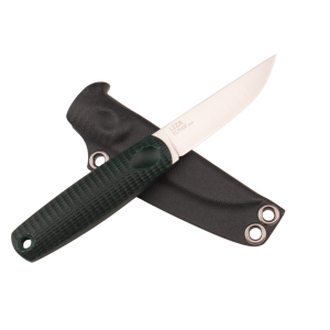 Нож OWL Baby Tyto, Elmax Cryo, Micarta Emerald Handle, Kydex
