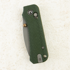 Нож CIVIVI Baby Banter 2, Gray Stonewashed Nitro-V, Micarta Green Handle, C23074-3 Нож CIVIVI Baby Banter 2, Gray Stonewashed Nitro-V, Micarta Green Handle, C23074-3