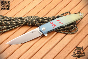 Mr.Blade Lance Лабутены by Сергей Шнуров, M390, Titanium - складной туристические ножи из стали