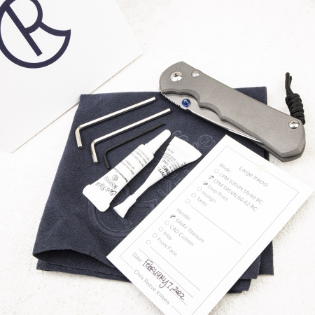 Нож Chris Reeve Large Inkosi, S45VN, Titanium Нож Chris Reeve Large Inkosi, S45VN, Titanium - купить в интернет-магазине Blademan