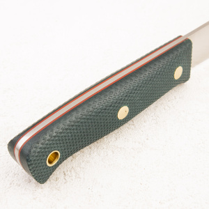 Нож Южный Крест Росомаха, CPR, Конвекс, Микарта Изумруд, Насечка Нож Южный Крест Росомаха, CPR, Конвекс, Микарта Изумруд, Насечка - купить в интернет-магазине Blademan