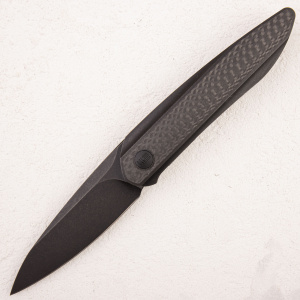 Нож WE Knife Black Void Opus, 20CV Black, 6AL4V Titanium/Carbon Fiber - складной туристические ножи из стали Нож WE Knife Black Void Opus, 20CV Black, 6AL4V Titanium/Carbon Fiber - складной туристические ножи из стали