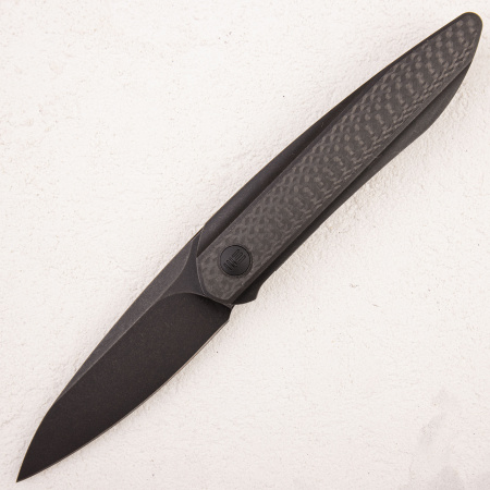 Нож WE Knife Black Void Opus, 20CV Black, 6AL4V Titanium/Carbon Fiber - купить в интернет-магазине Blademan