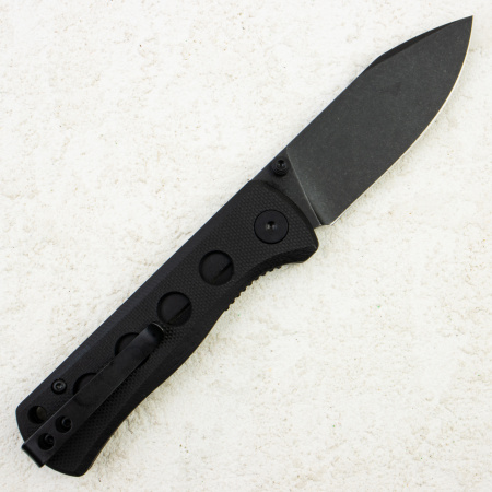 Нож QSP Canary Folder, 14C28N, Black G10 Handle, QS150-A2