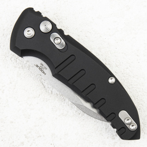 Нож Hogue A01 MicroSwitch Auto, CPM 154, Aluminium Black, 24100 Нож Hogue A01 MicroSwitch Auto, CPM 154, Aluminium Black, 24100