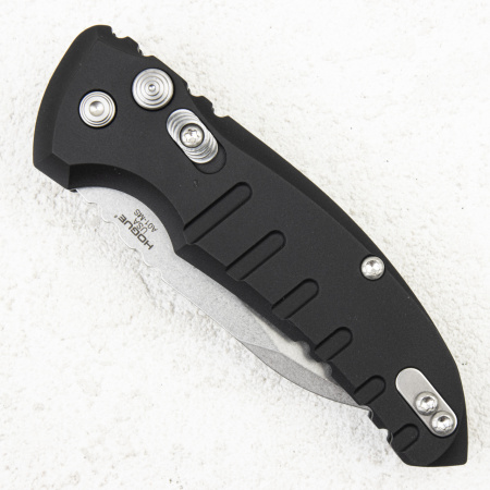 Нож Hogue A01 MicroSwitch Auto, CPM 154, Aluminium Black, 24100 Нож Hogue A01 MicroSwitch Auto, CPM 154, Aluminium Black, 24100