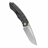 Нож Remette Wild Species, M390, Titanium Flame, Button Lock, WD108-N4