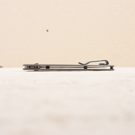 Нож Benchmade Narrows, M390, Gray Titanium Handle, 748