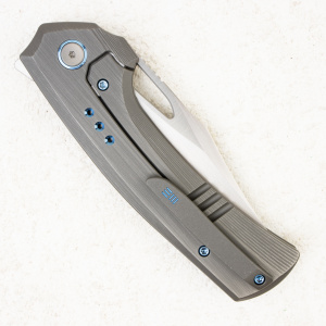 Нож WE Knife Nefaris, CPM 20CV, Titanium Gray - складной туристические ножи из стали Нож WE Knife Nefaris, CPM 20CV, Titanium Gray - складной туристические ножи из стали