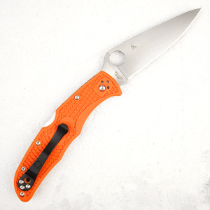Нож Spyderco Endura 4, VG-10, FRN Orange, C10FPOR Нож Spyderco Endura 4, VG-10, FRN Orange, C10FPOR
