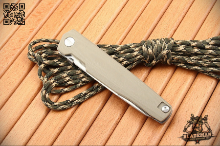 Mr.Blade Pike by Сергей Шнуров, D2, G10 Tan, Limited Edition - купить в интернет-магазине Blademan