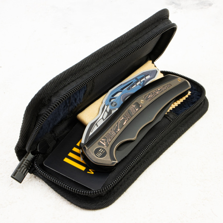 Нож WE Knife Zonda, CPM 20CV, Copper Foil Carbon Fiber / Black Titanium Handle Нож WE Knife Zonda, CPM 20CV, Copper Foil Carbon Fiber / Black Titanium Handle - купить в интернет-магазине Blademan