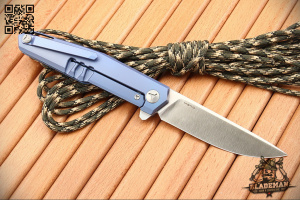 Mr.Blade Lance, M390 Satin, Titanium Purple - складной туристические ножи из стали