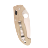 Нож Spyderco Manix 2 XL, CPM Cru-Wear, Canvas Micarta Brown Handle, C95MPCW2