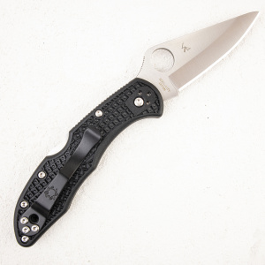 Нож Spyderco Delica, VG-10, FRN Black - складной туристические ножи из стали Нож Spyderco Delica, VG-10, FRN Black - складной туристические ножи из стали